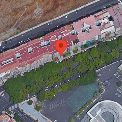 Mapa de situación COAAT sede Santa Cruz de Tenerife